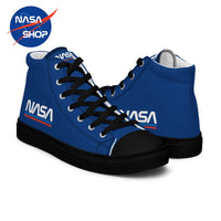 Sneakers NASA Femme Bleue en toile