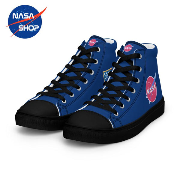 Chaussure NASA femme bleue en toile