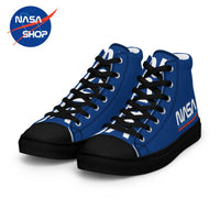 Chaussure Homme NASA Bleu hautes en toile