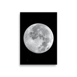 Image de la lune grand format dans le ciel