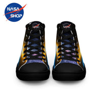 Basket nasa homme design terre haute en toile